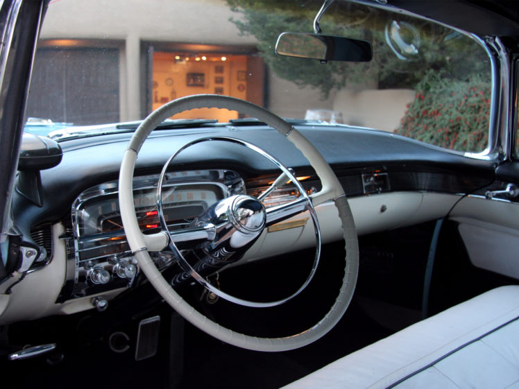 1955, Cadillac, Eldorado,  6267sx , Convertible, Luxury, Retro, Interior HD Wallpaper Desktop Background