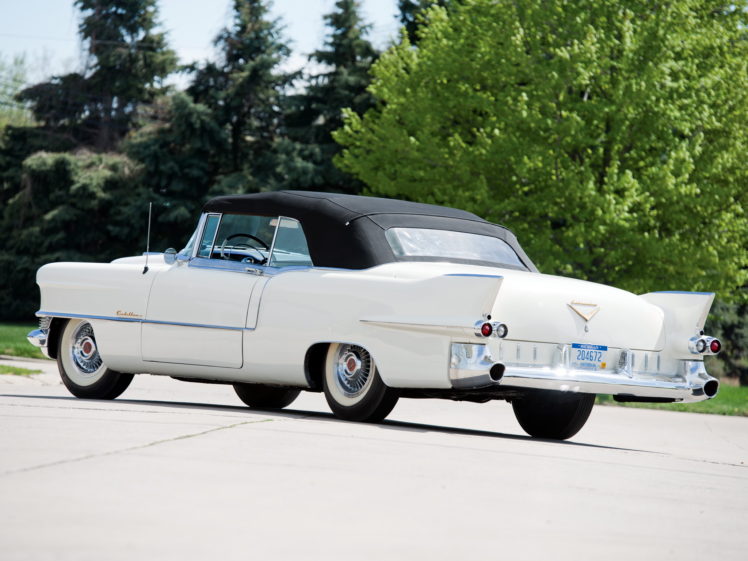 1955, Cadillac, Eldorado,  6267sx , Convertible, Luxury, Retro HD Wallpaper Desktop Background