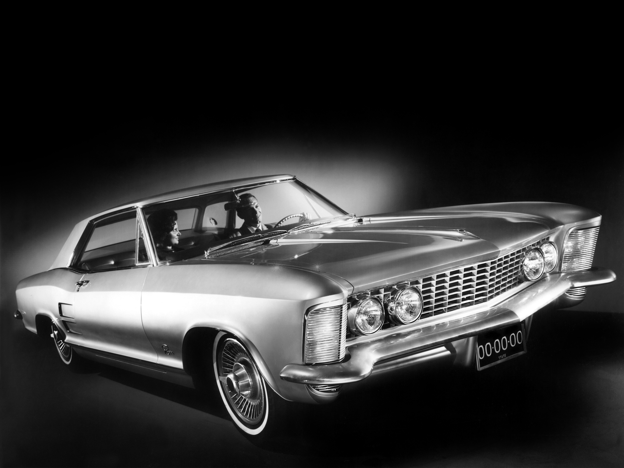 1963, Buick, Riviera,  4747 , Classic Wallpaper