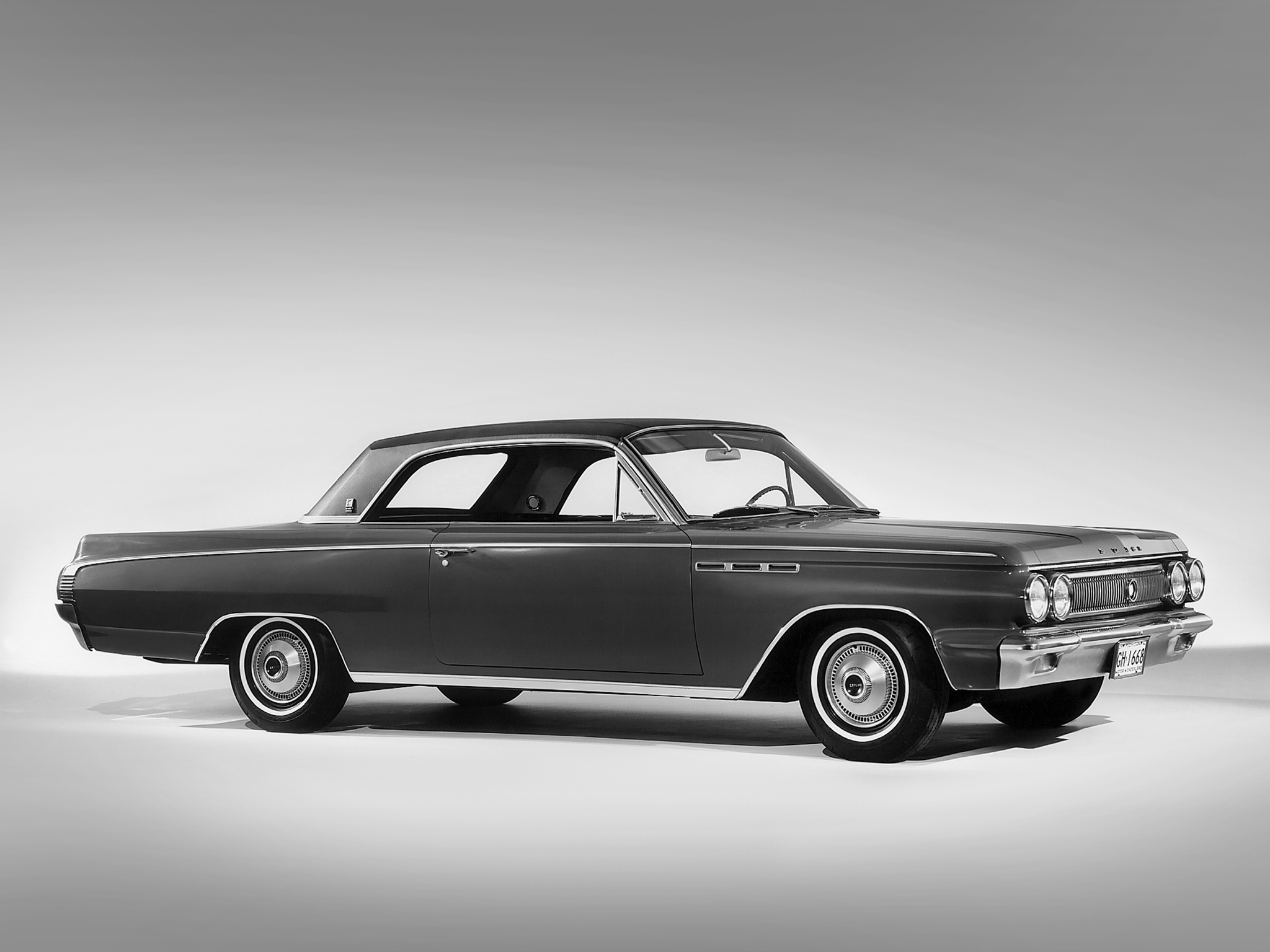 1963, Buick, Skylark, Hardtop, Coupe,  4347 , Classic Wallpaper