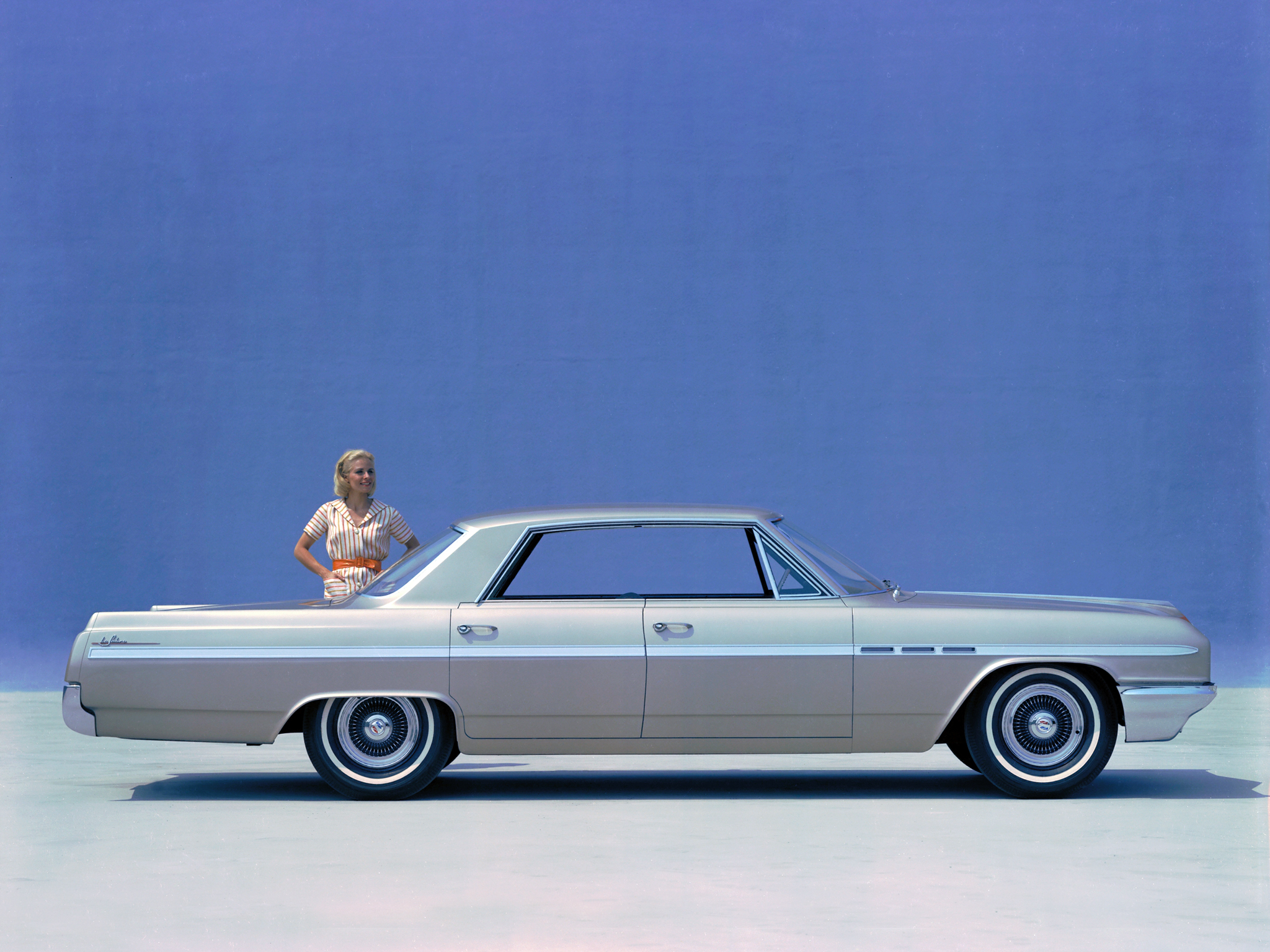 1964, Buick, Lesabre, Hardtop, Sedan,  4439 , Classic Wallpaper