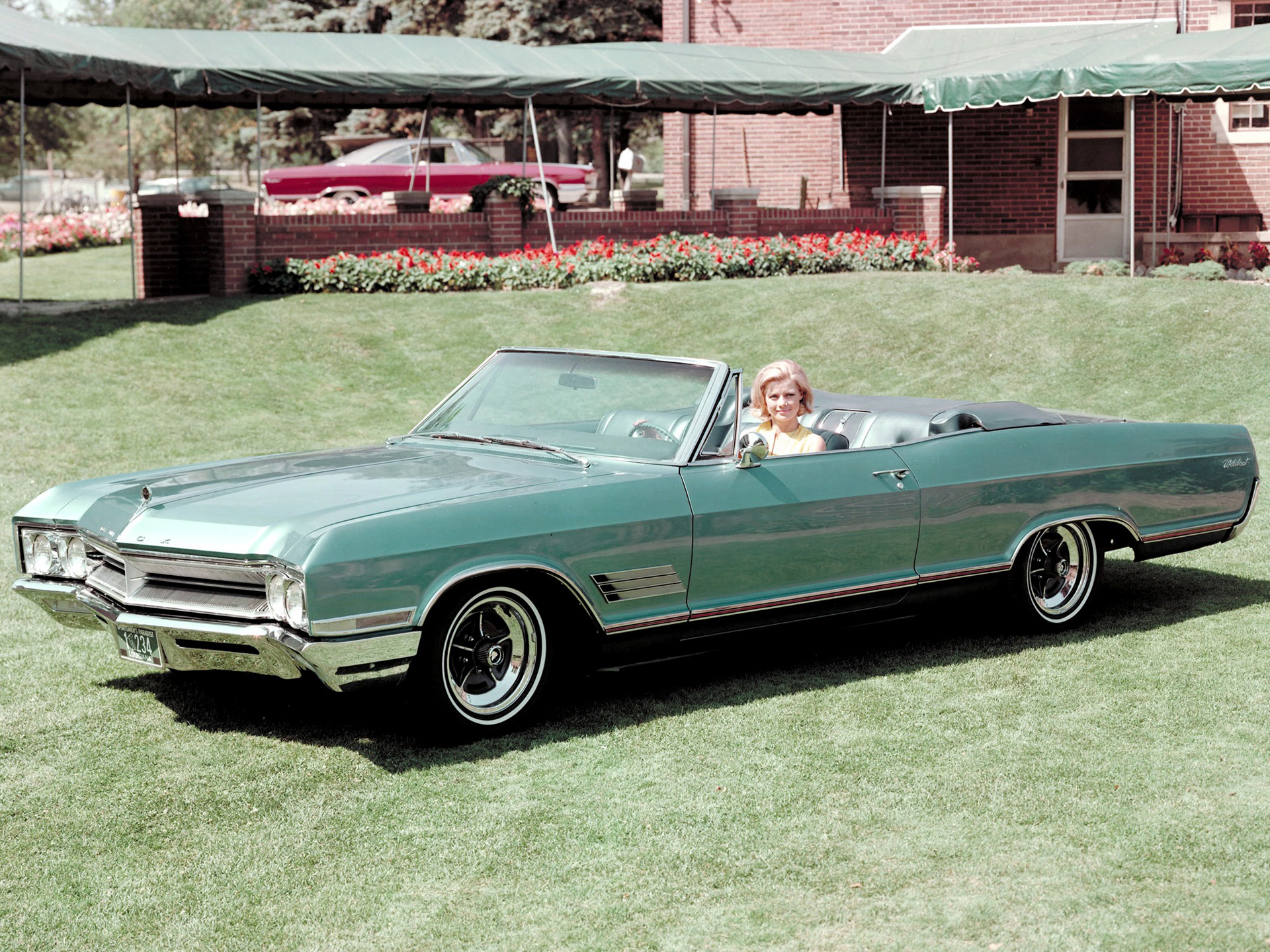 1966, Buick, Wildcat, Convertible,  46467 , Classic Wallpaper