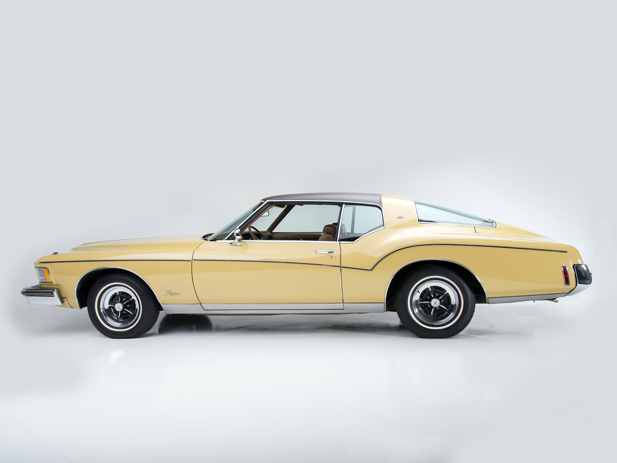 1973, Buick, Riviera,  4ey87 , Classic Wallpaper