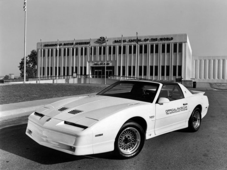 1989, Pontiac, Firebird, Trans am, Turbo, Indy, 500, Pace, Race, Racing, Muscle HD Wallpaper Desktop Background