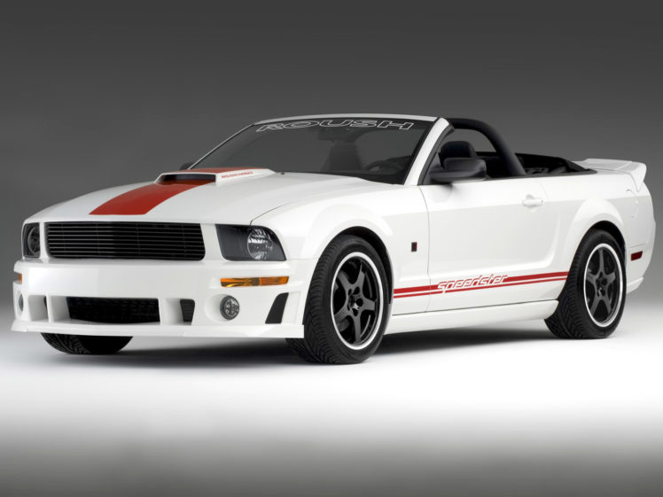 2008, Roush, Ford, Mustang, Speedster, Muscle HD Wallpaper Desktop Background