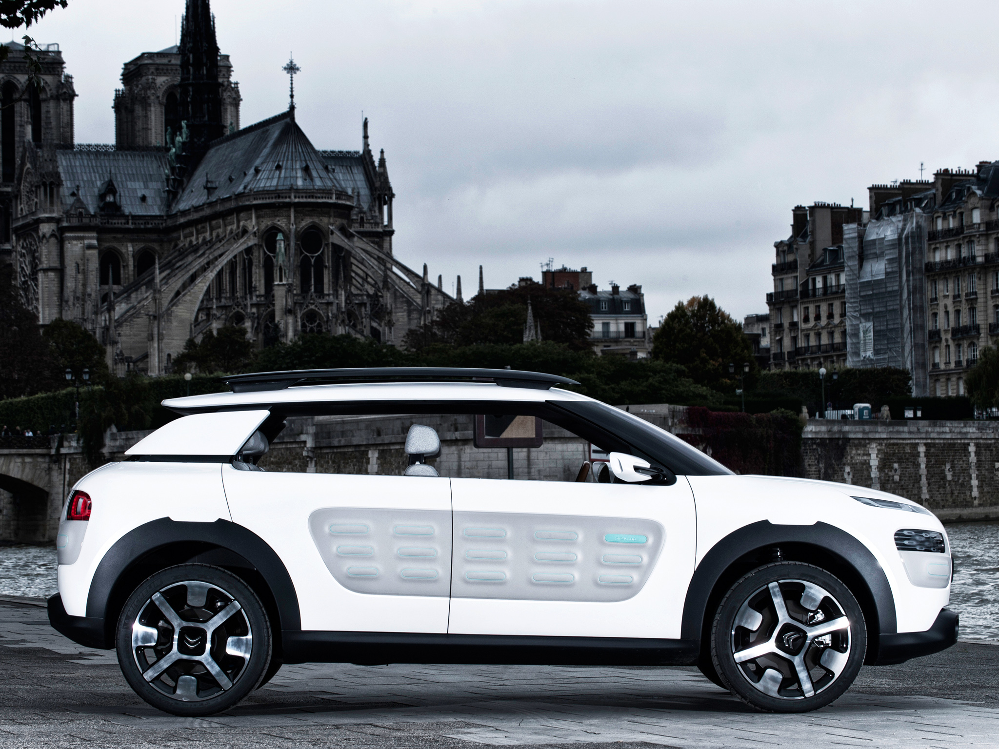 2013, Citroen, Cactus, Concept Wallpaper