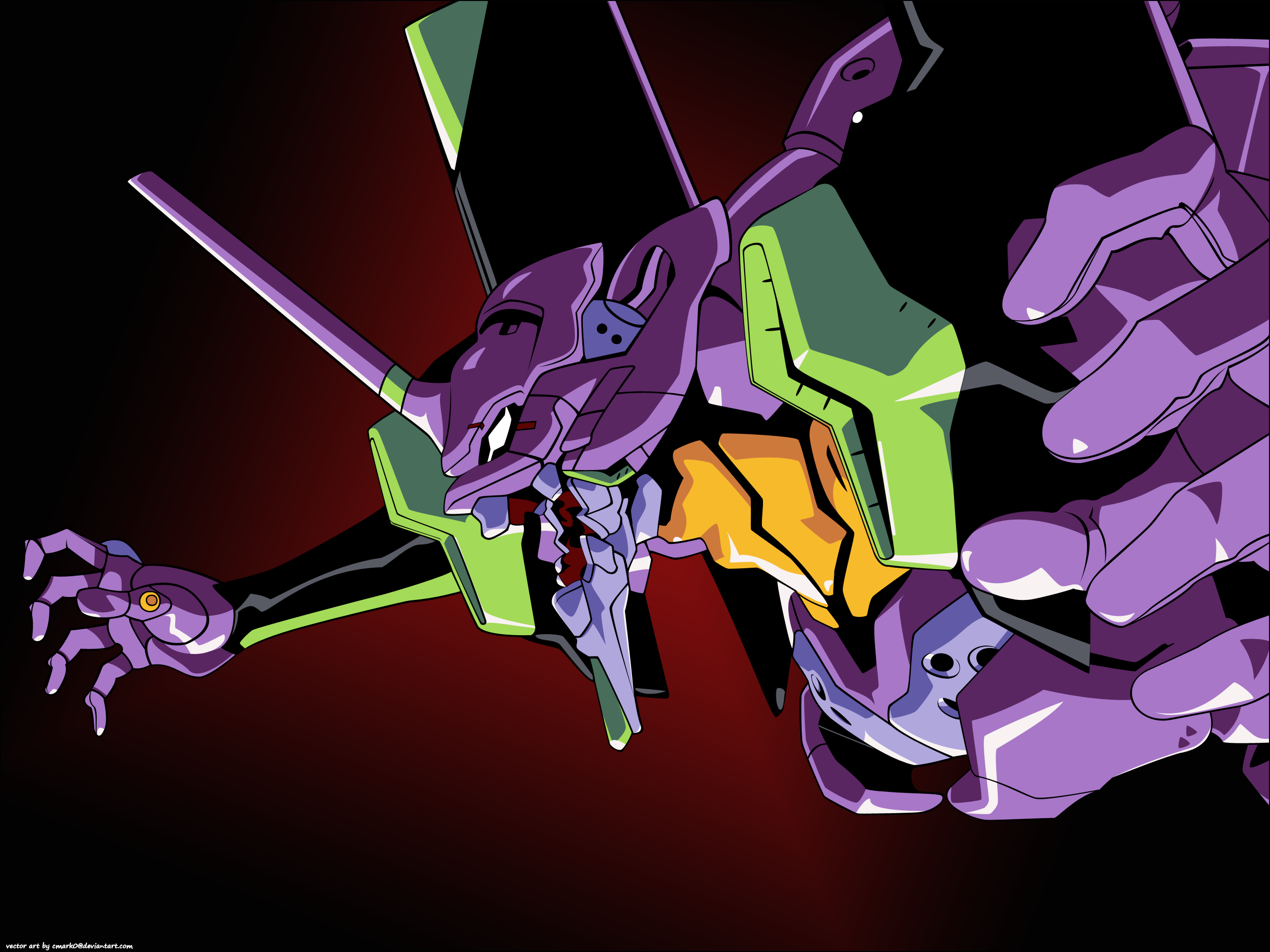 Neon Genesis Evangelion Eva Unit 01 Wallpapers HD Desktop And 