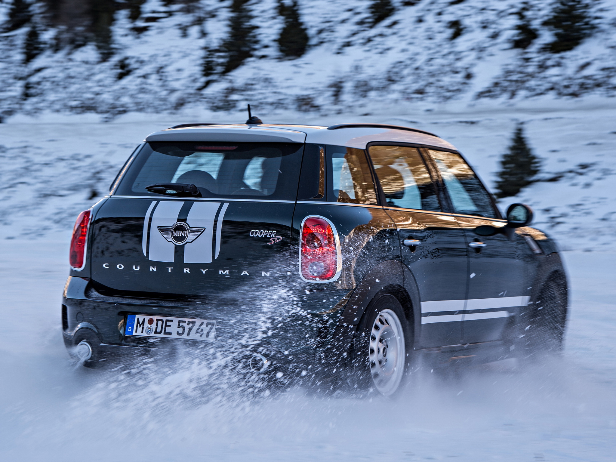 2014, Mini, Cooper, S d, Countryman, All4,  r60 , Fj Wallpaper