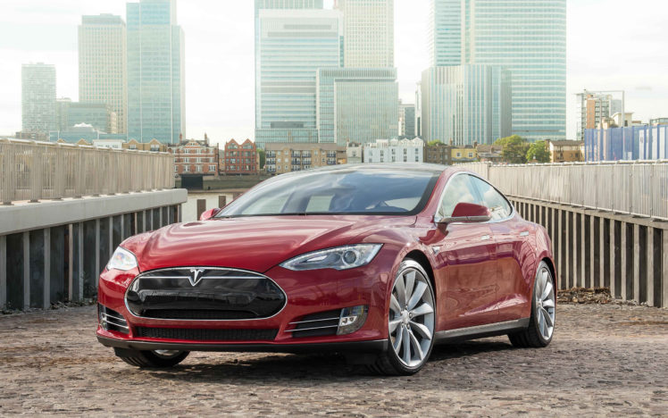 2014, Tesla, Model, S, Supercar HD Wallpaper Desktop Background