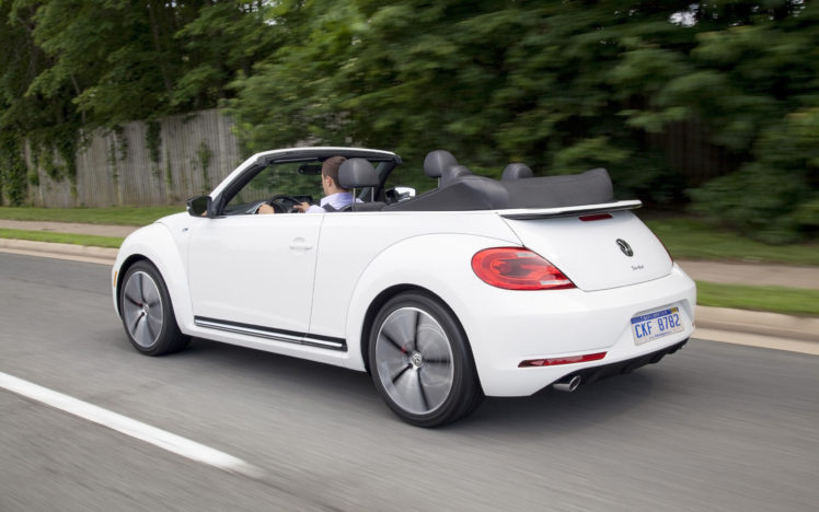 2014, Volkswagen, Beetle, Convertible HD Wallpaper Desktop Background