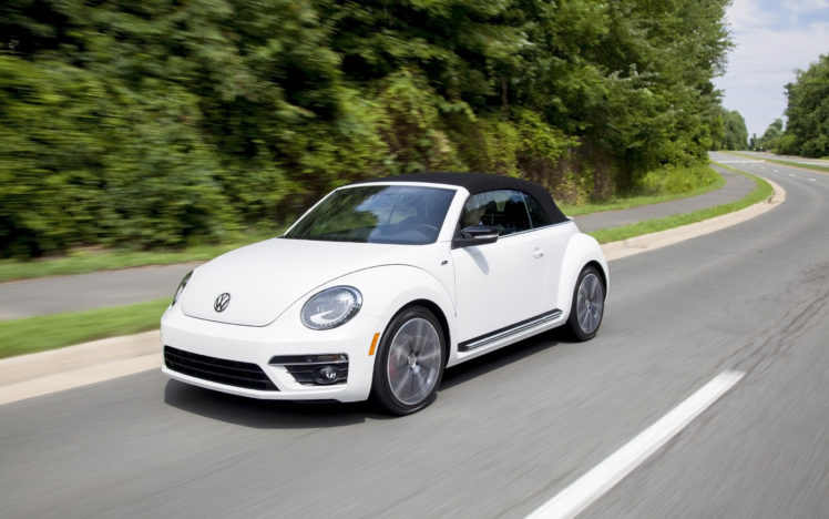 2014, Volkswagen, Beetle, Convertible HD Wallpaper Desktop Background