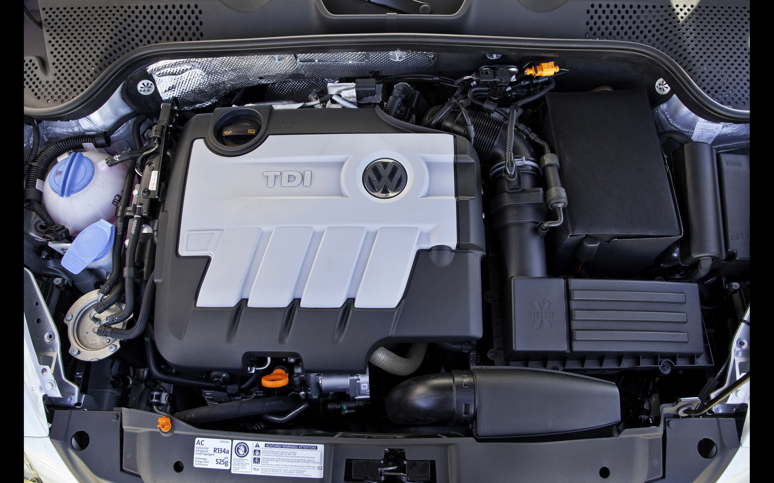 2014, Volkswagen, Beetle, Engine Wallpaper