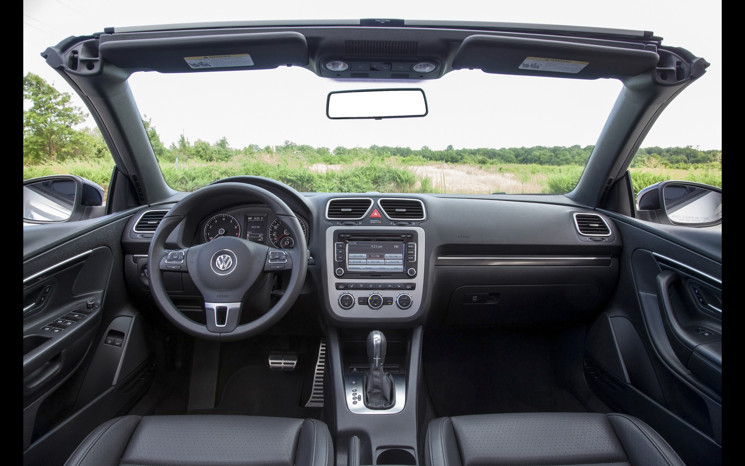 2014, Volkswagen, Eos, Interior Wallpaper