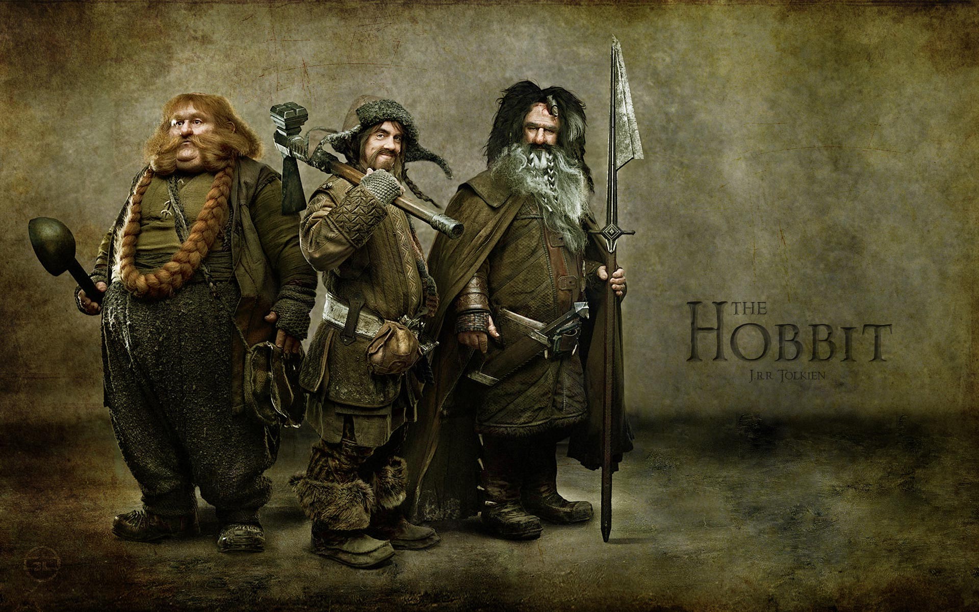 movies, Dwarfs, Journey, The, Hobbit, Bifur, Bombur, Bofur Wallpaper