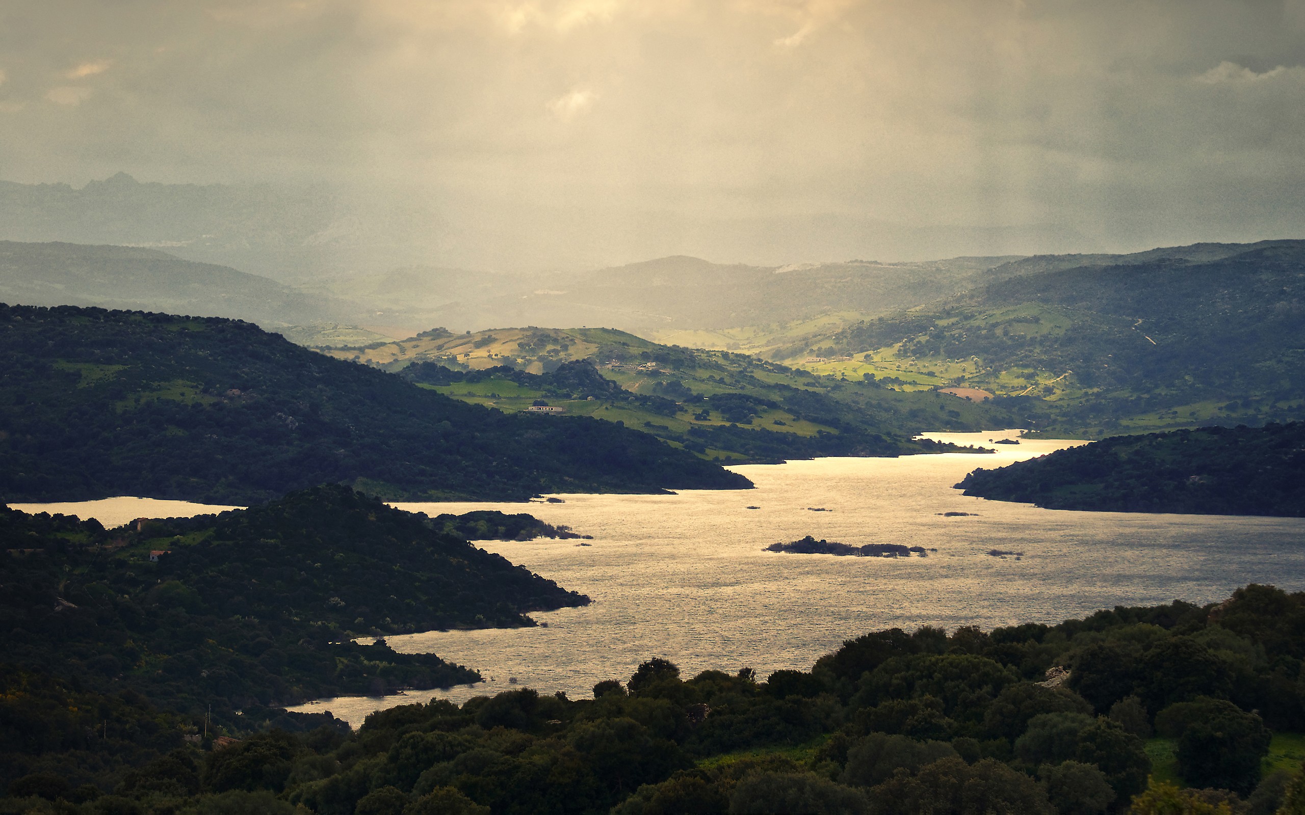 river, In, The, Mountains, Before, The, Rain Wallpaper