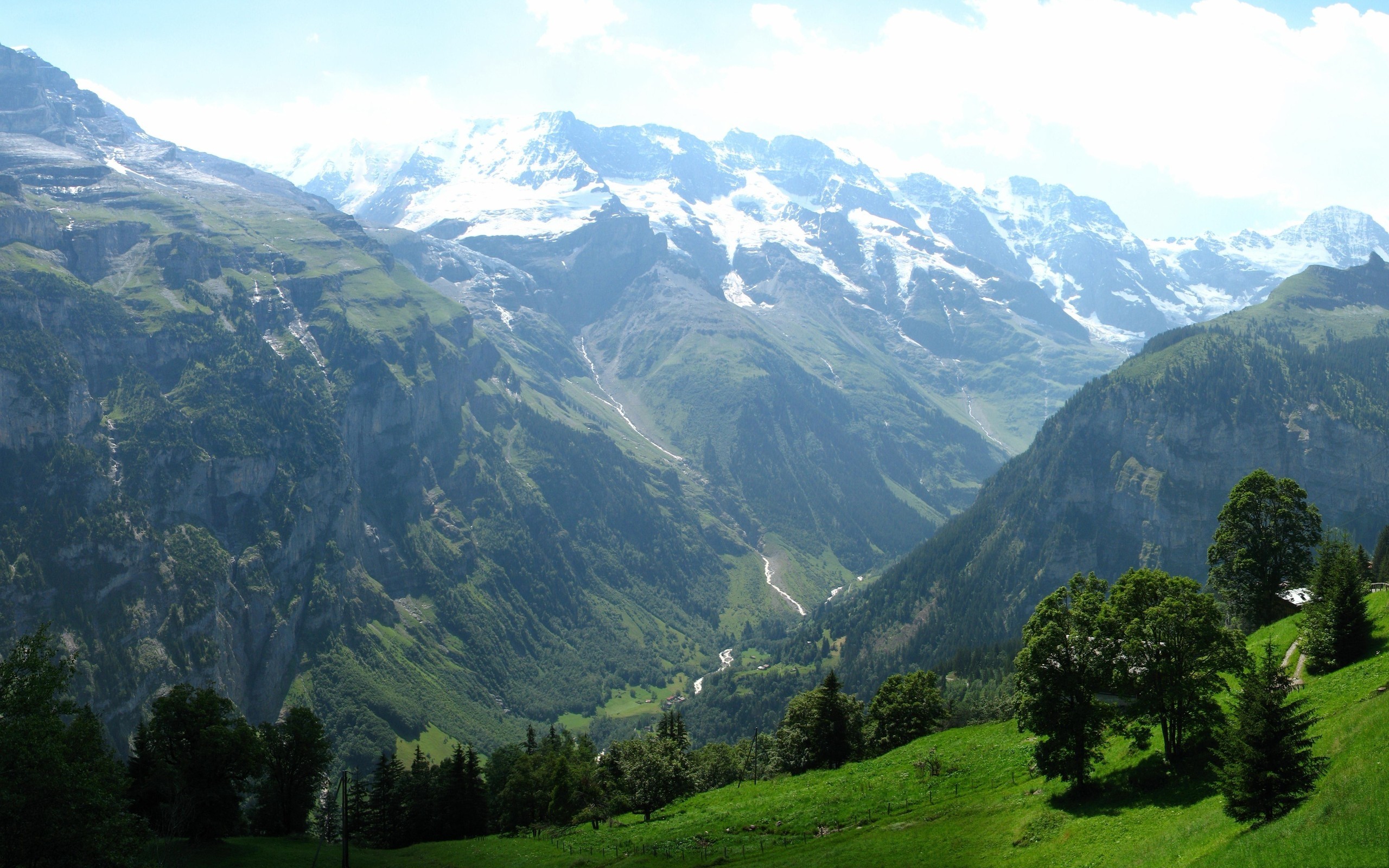 mountains, Landscapes, Nature, Trees, Forest Wallpaper