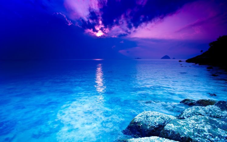 crystal, Blue, Ocean HD Wallpaper Desktop Background