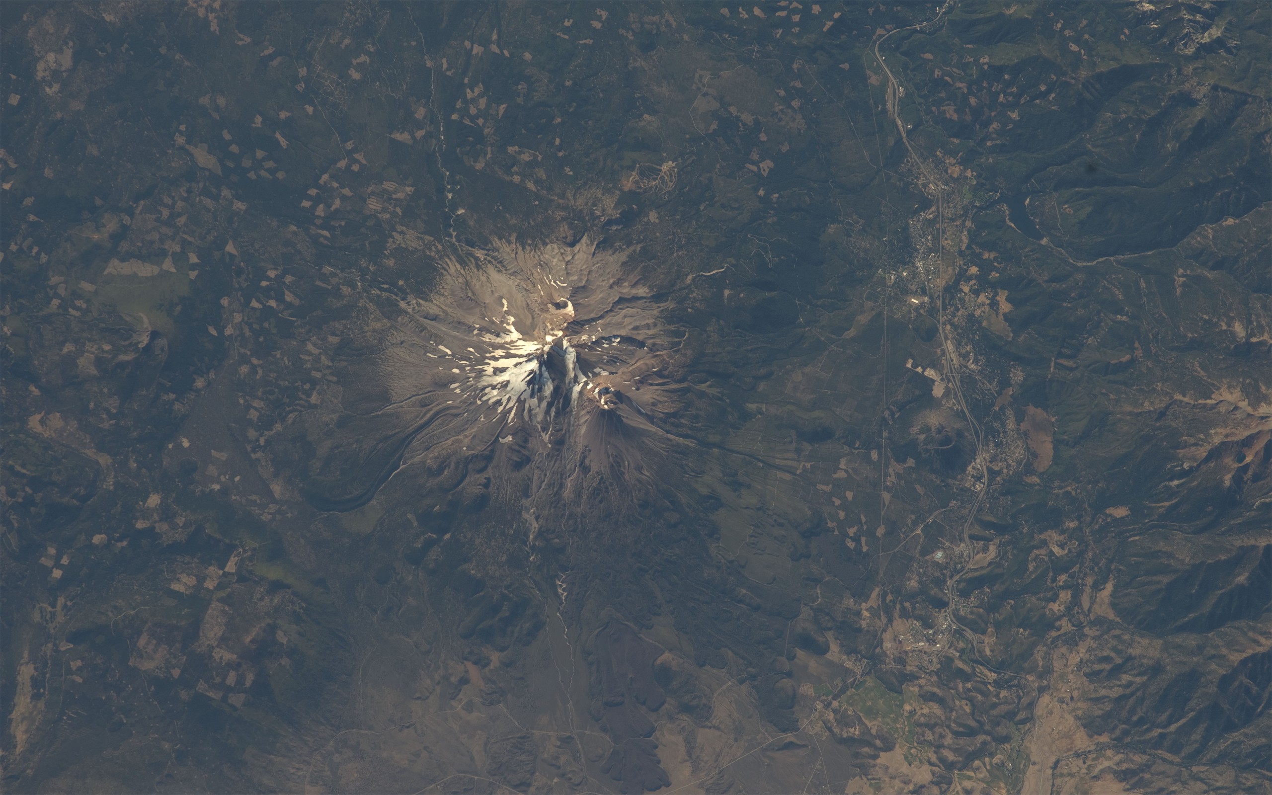 mountains, Nasa, California, International, Space, Station, Mount, Shasta Wallpaper