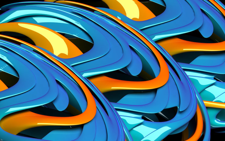 abstract, Blue, Glossy, Texture HD Wallpaper Desktop Background