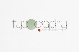 minimalistic, Text, Circles, Typography