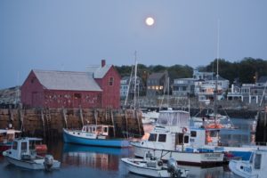 harbor, Massachusetts, Moonrise