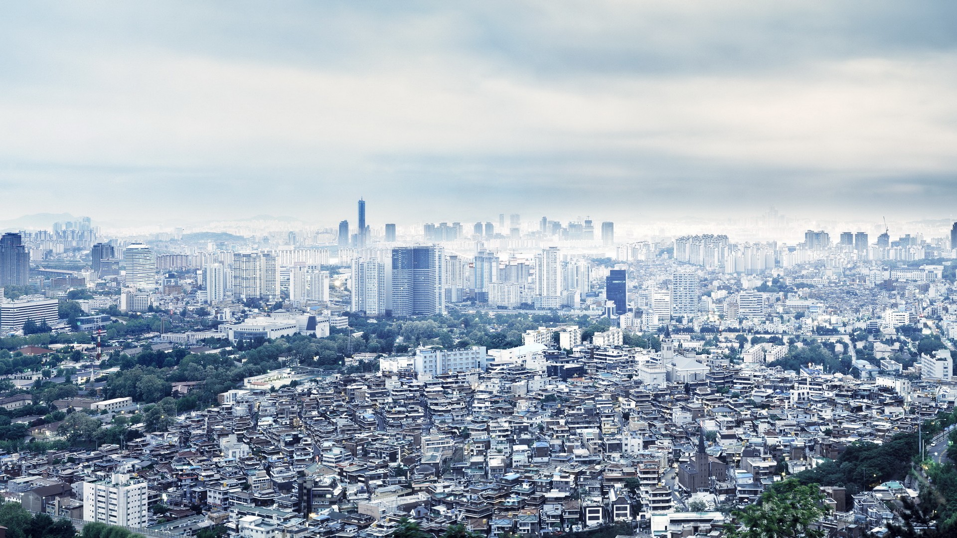 cityscapes, Skylines, Buildings, Skyscrapers, Asians, Asia, Asian, Architecture, Seoul, City, Skyline, South, Korea, Citylife Wallpaper