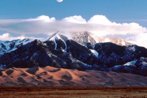 mountains, Landscapes, Nature, Colorado, Sand, Dunes, National, Park, Land