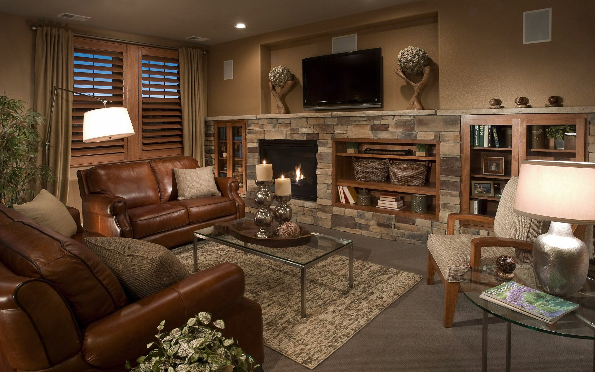 houses, Interior Wallpaper