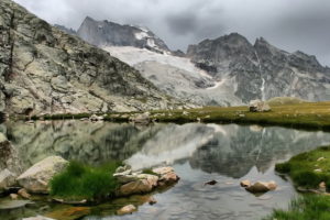 alps, Lake, Mountains, Nature