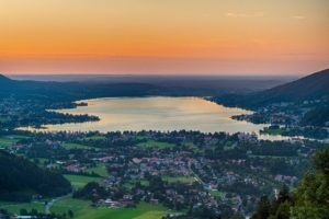 bavaria, Germany, Lake, Tegernsee, Lake, Panorama