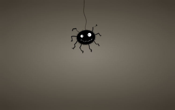 black, Cobweb, Spider, Dusky, Background HD Wallpaper Desktop Background