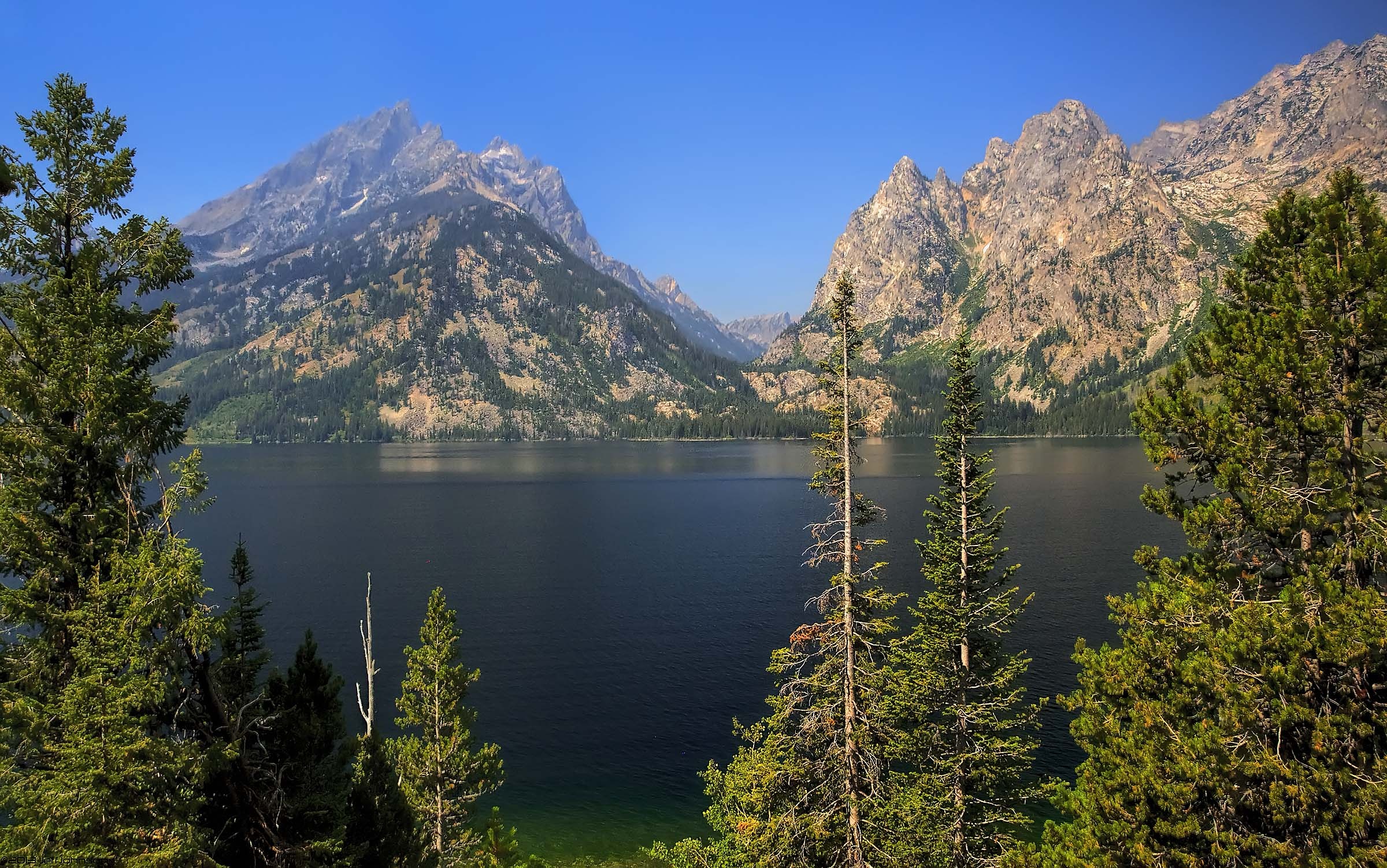 grand, Teton, National, Park, Jenny, Lake, Lake, Mountains, Trees, Landscape Wallpaper
