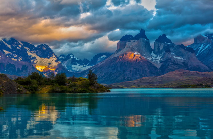 landscape, Mountains, Argentina, Lake HD Wallpaper Desktop Background