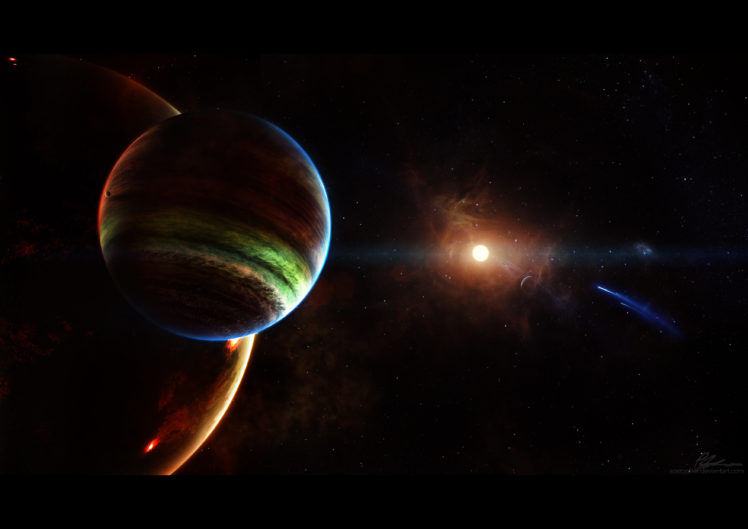 planet, Stars, Space HD Wallpaper Desktop Background
