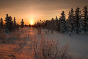 seasons, Winter, Sunrises, And, Sunsets, Snow, Nature