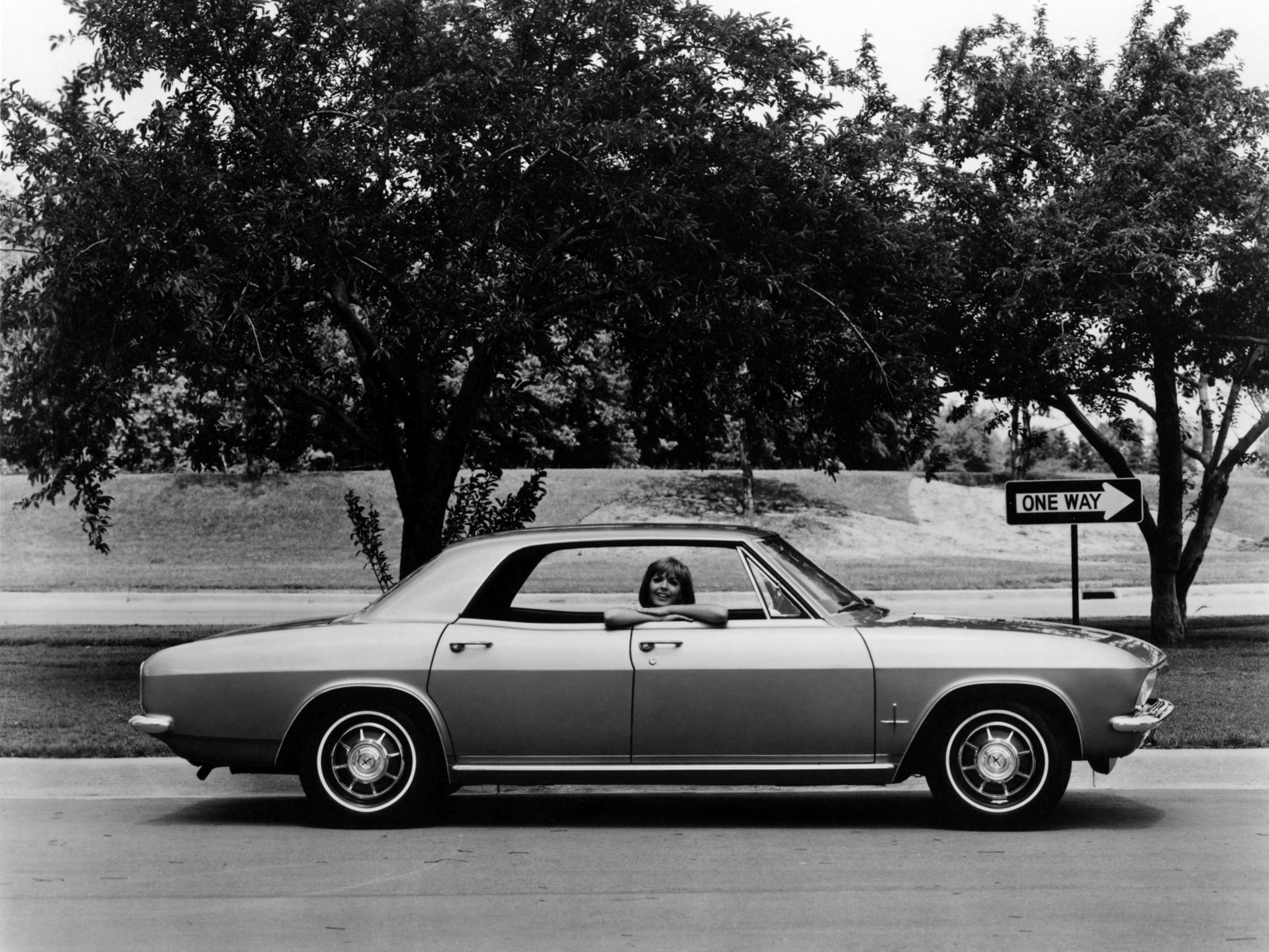 1967, Chevrolet, Corvair, Monza, Hardtop, Sedan,  10539 , Classic Wallpaper
