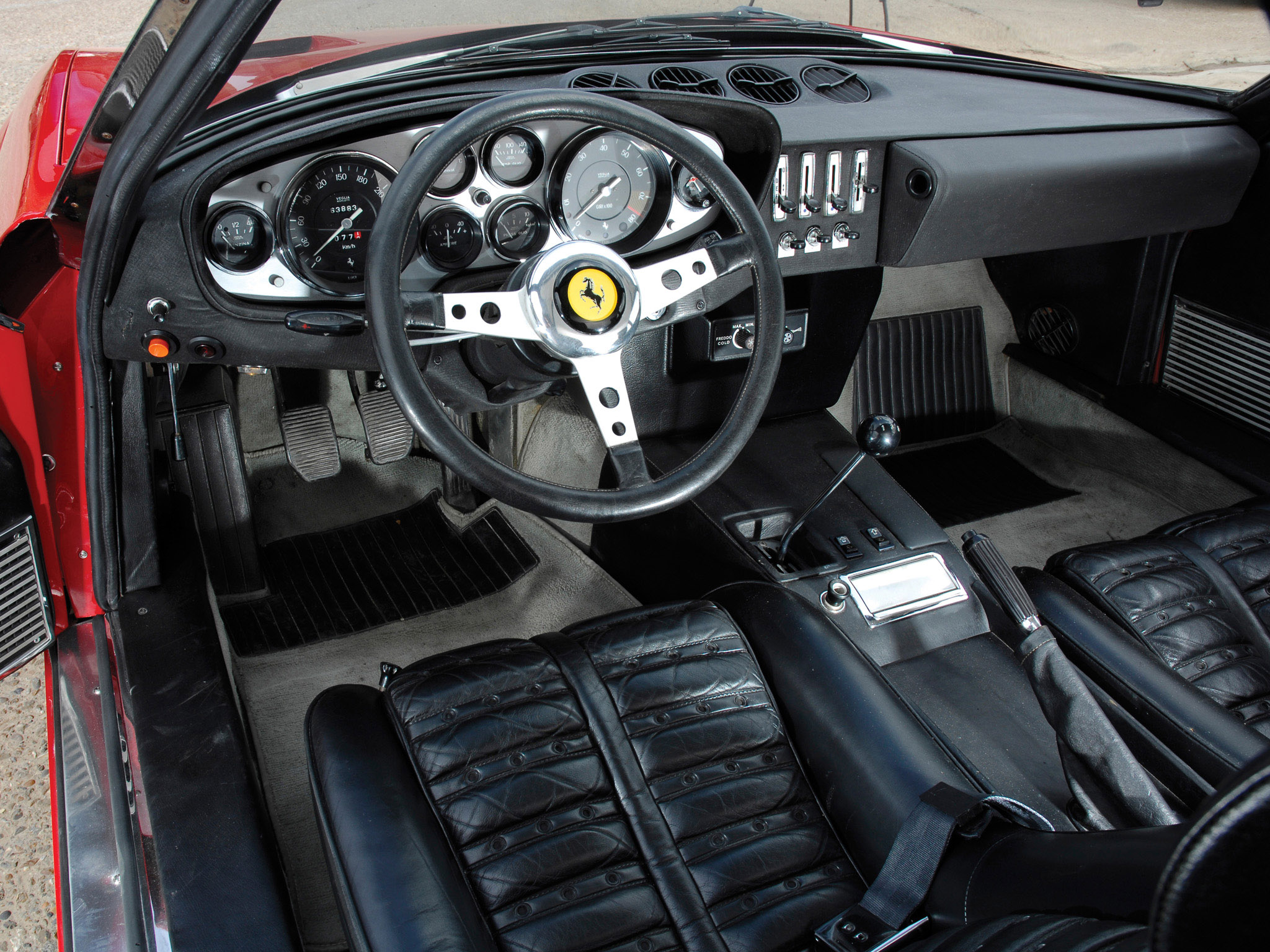 1971 73, Ferrari, 365, Gtb4, Daytona, Supercar, Interior Wallpaper