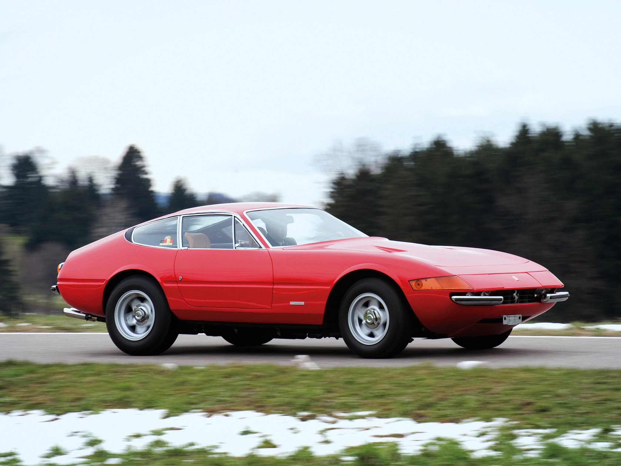 1971 73, Ferrari, 365, Gtb4, Daytona, Supercar Wallpaper