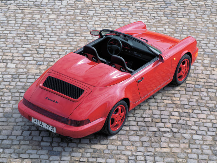 1992 94, Porsche, 911, Carrera, 2, Speedster,  964 , Supercar HD Wallpaper Desktop Background