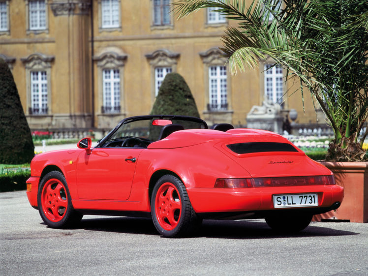 1992 94, Porsche, 911, Carrera, 2, Speedster,  964 , Supercar, Ye HD Wallpaper Desktop Background