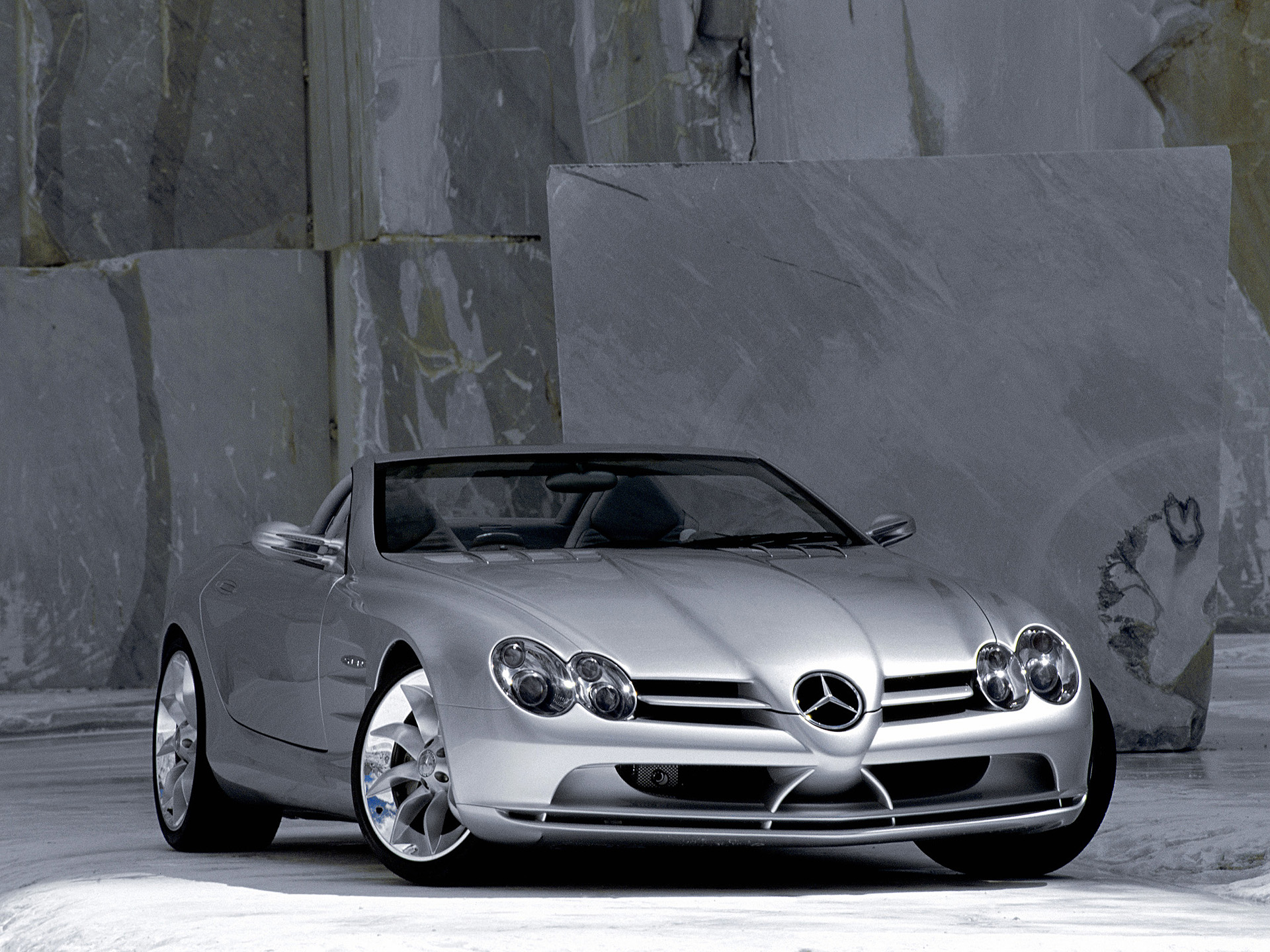 1999, Mercedes, Benz, Vision, Slr, Roadster, Concept, Supercar Wallpaper
