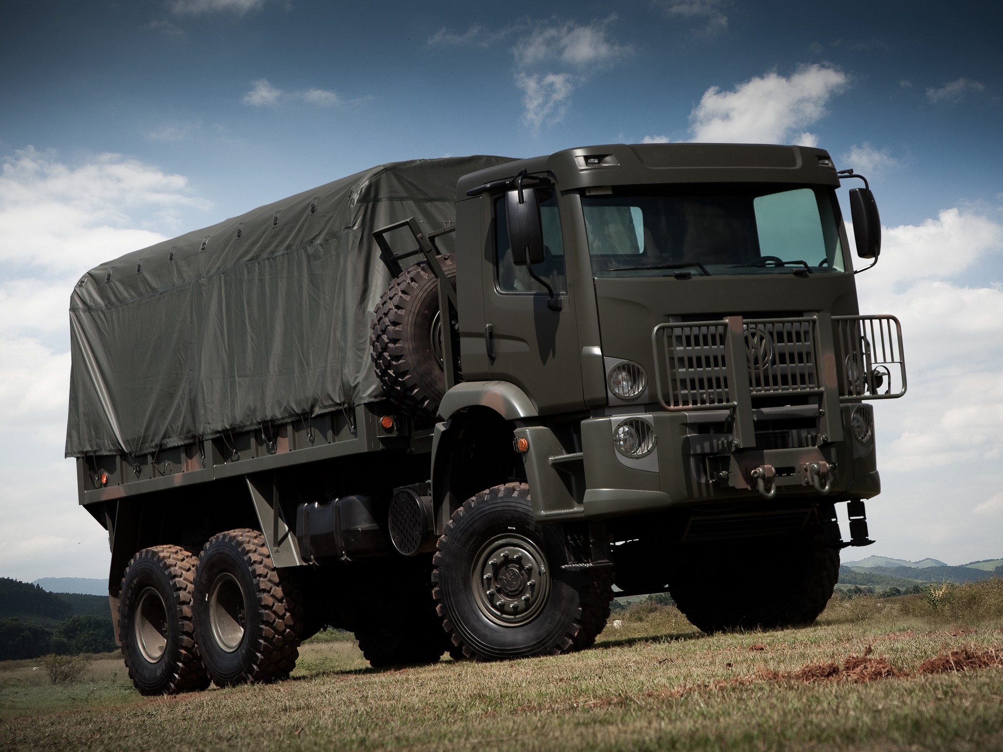 2013, Volkswagen, Constellation, 31 320, 6x6, Military, Tractor, Semi Wallpaper