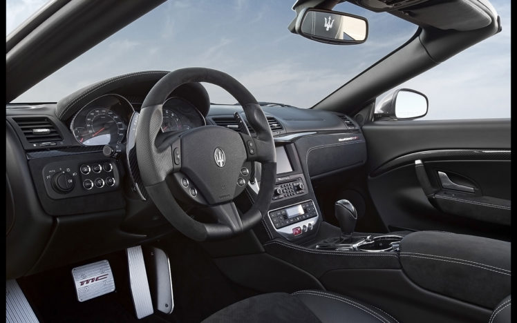 2014, Maserati, Grancabrio, M c, Interior HD Wallpaper Desktop Background