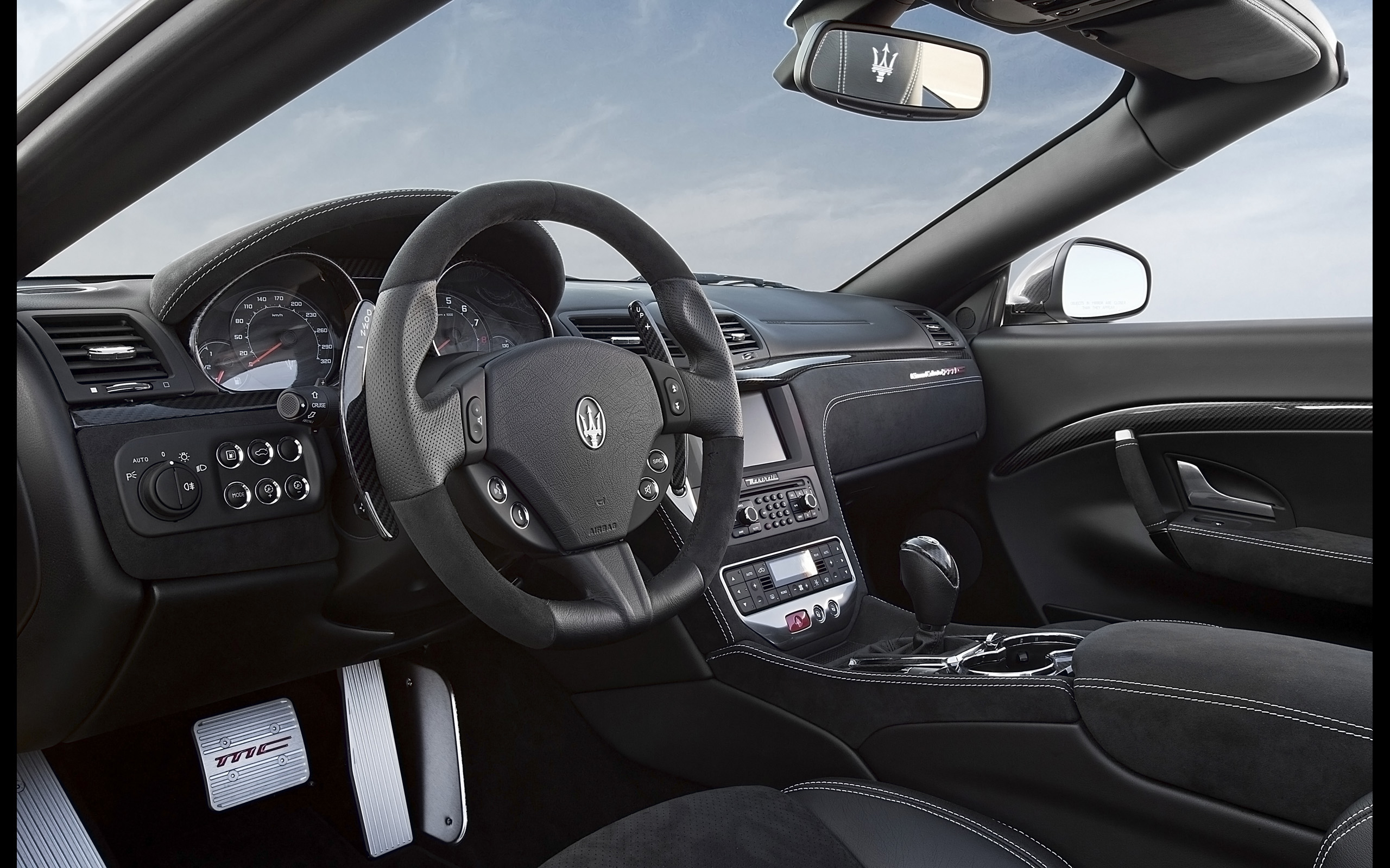 2014, Maserati, Grancabrio, M c, Interior Wallpaper