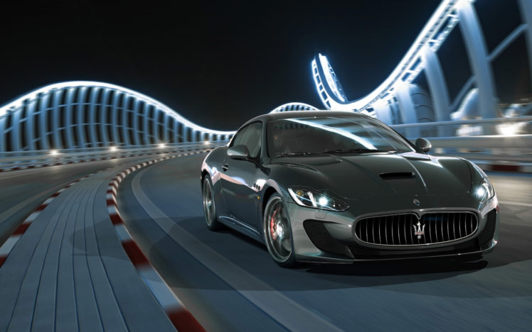 2014, Maserati, Granturismo, M c, Stradale, Hs HD Wallpaper Desktop Background