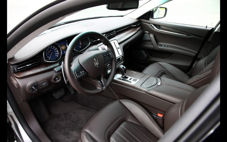 2014, Maserati, Quattroporte, S, Sq4, Interior HD Wallpaper Desktop Background