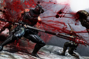 ninja, Gaiden, Fantasy, Anime, Warrior, Weapon, Sword, Battle, Blood