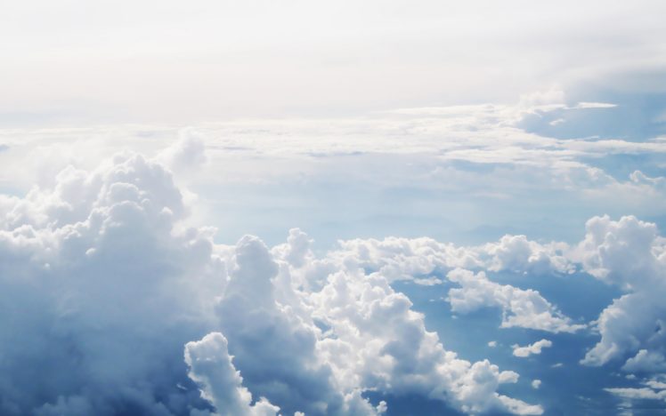 clouds, Skyscapes, Aerial, Photography HD Wallpaper Desktop Background