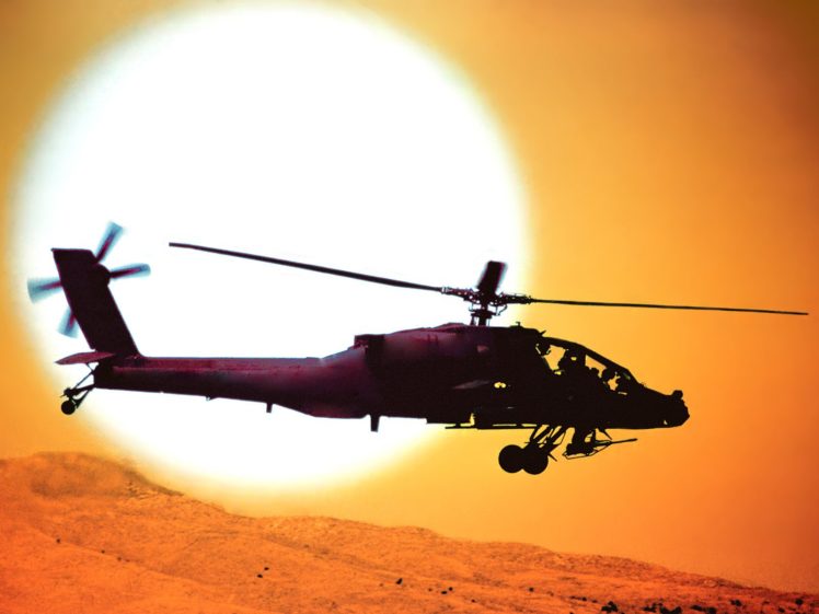helicopters, Ah 64, Apache HD Wallpaper Desktop Background