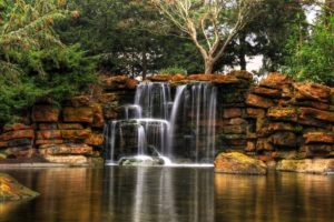 highfields, Park, Waterfalls